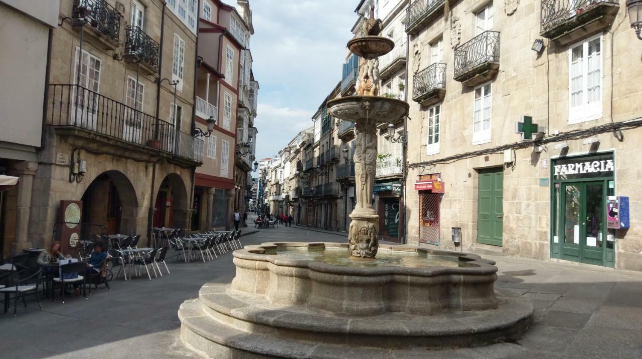 Apartamento Pórtico Paraíso Apartment Ourense Bagian luar foto