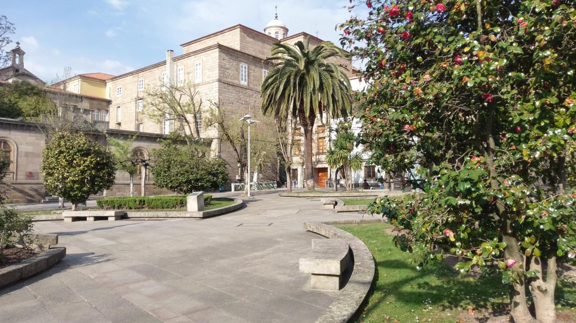Apartamento Pórtico Paraíso Apartment Ourense Bagian luar foto